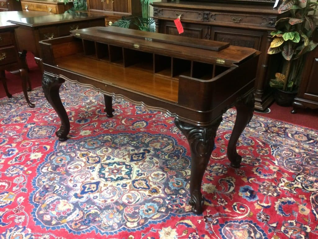 Best Price Antique Desk, Antique Piano Organ Converted to Desk