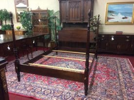 Vintage Queen Size Bed, Statton Furniture