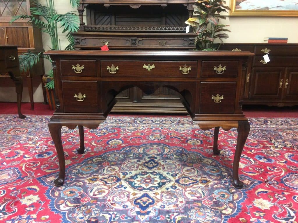 Best Price Vintage Writing Desk, Mahogany Vanity For Sale