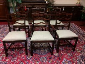 Vintage Dining Chairs, Ribbon Back Chairs, Georgetown Galleries
