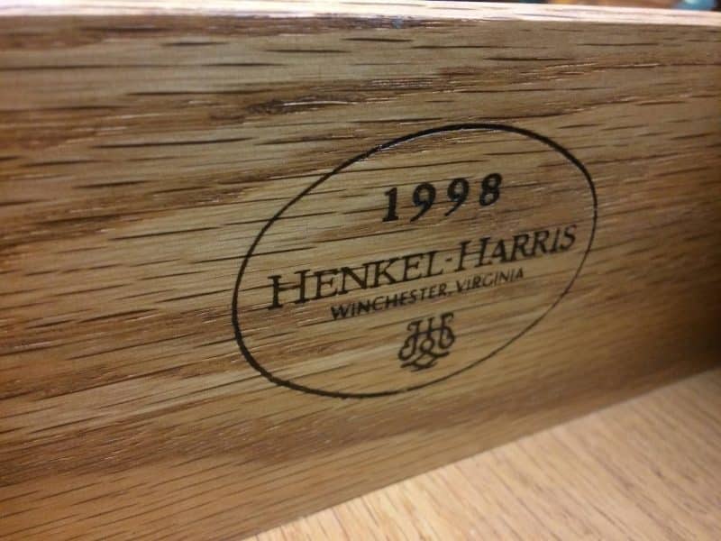 Vintage Bachelor Chest, Henkel Harris Furniture