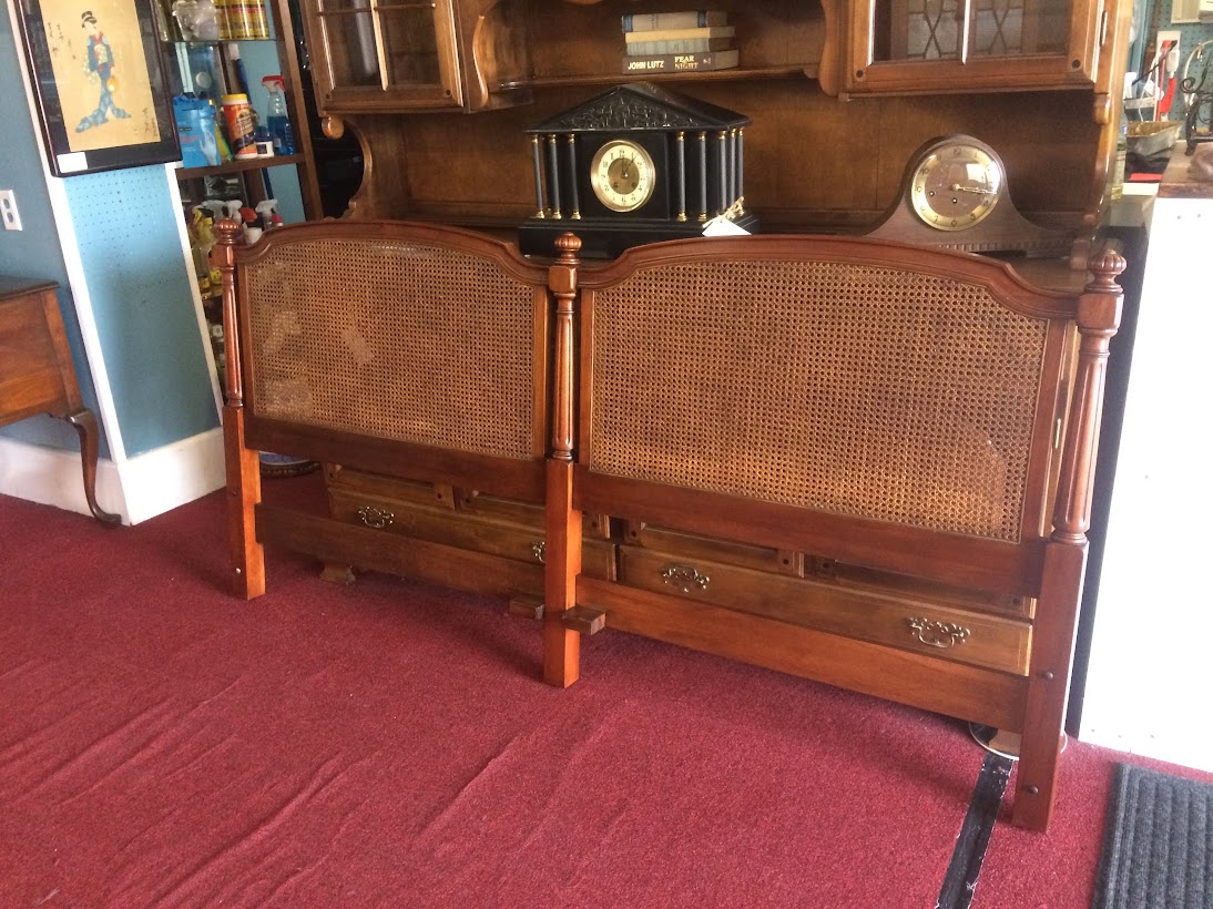 Vintage King Size Headboard, Kindel Furniture