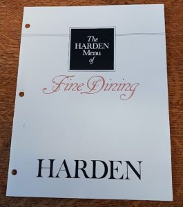 Harden Catalogue