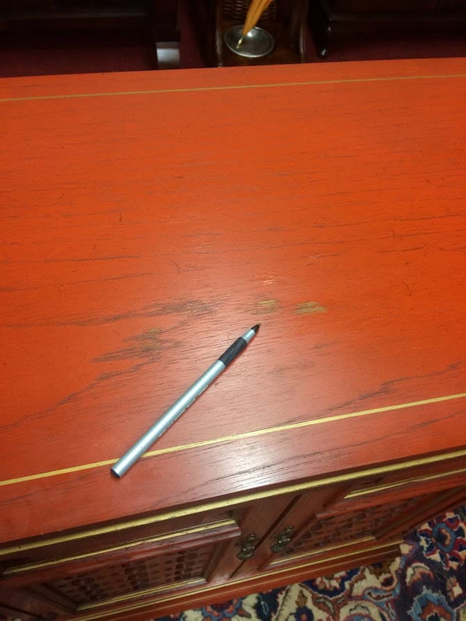 Vintage Bar Cart, Chinoiserie Bar