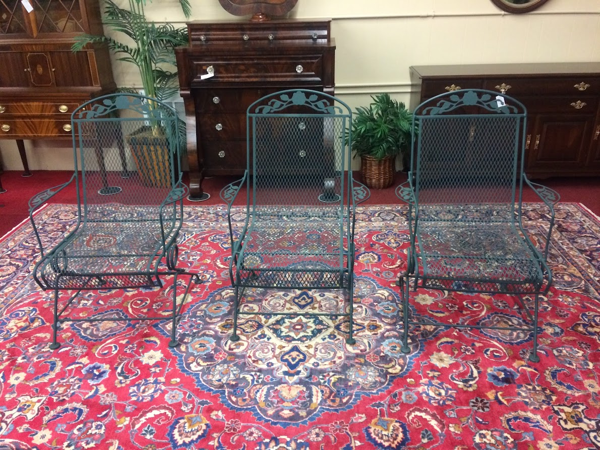 Vintage Patio Chairs, "russell Woodard" Style Chairs