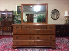 Vintage Dresser with Mirror, Raymond Smith Furniture