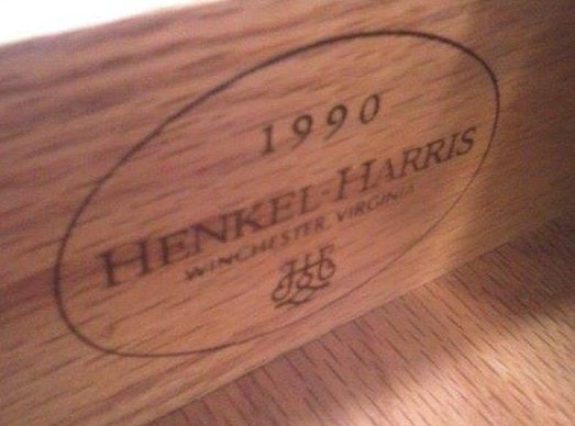 How to Identify Authentic Henkel Harris Furniture