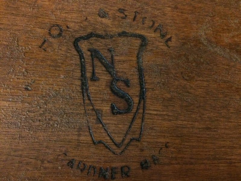 Vintage Rocking Chair, Nichols & Stone Rocker, Maple Rocking Chair