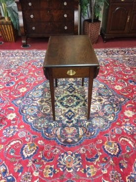 Vintage End Table, Statton Furniture, Pembroke Table