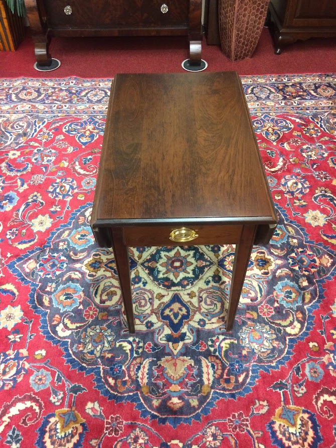 Vintage End Table, Statton Furniture, Pembroke Table