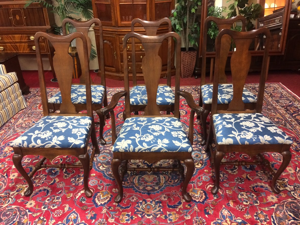 Vintage Dining Chairs, Ethan Allen Furniture, Baumritter Chairs