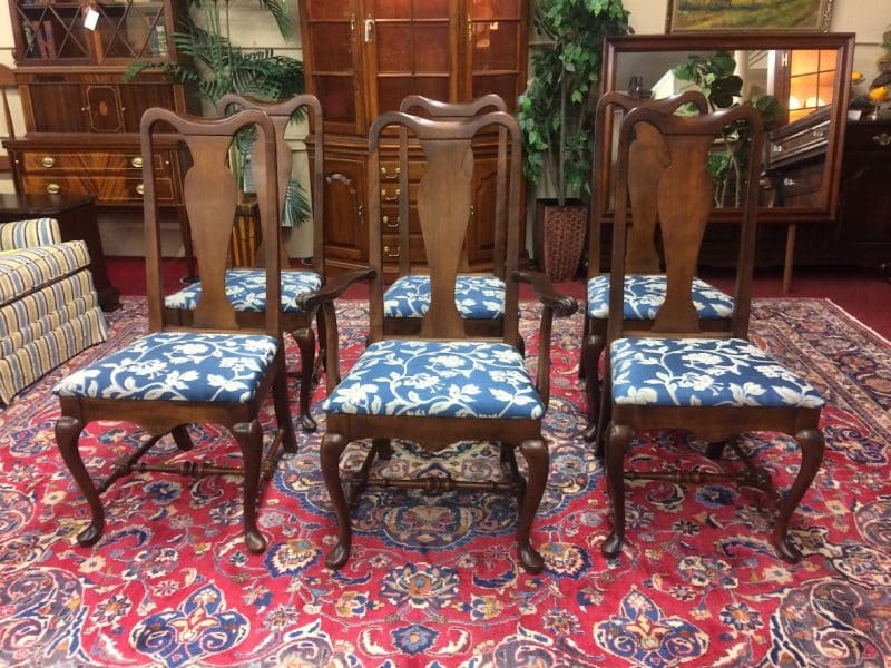 Vintage Dining Chairs, Ethan Allen Furniture, Baumritter Chairs
