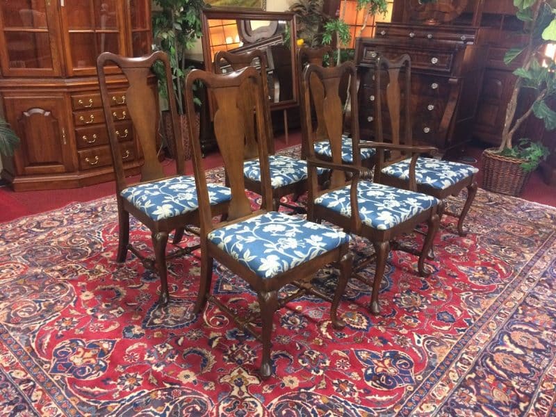 Vintage Dining Chairs, Ethan Allen Furniture, Baumritter Chairs