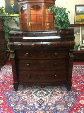 Antique Mahogany Dresser, Antique Empire Chest