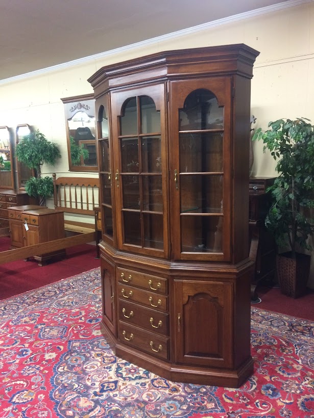 Small Vintage China Cabinet, Harden Furniture