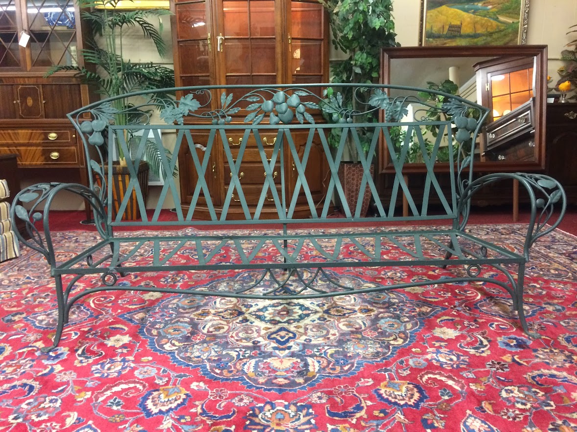 Vintage Metal Sofa, Sunroom Furniture, Outdoor Furniture