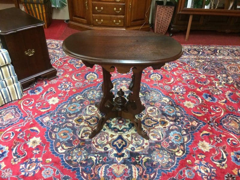 Antique End Table, Accent Table, Victorian Furniture