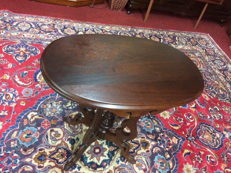 Antique End Table, Accent Table, Victorian Furniture