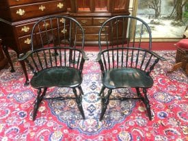 Vintage Windsor Chairs - Bow Back Windsor Chairs - Nichols and Stone
