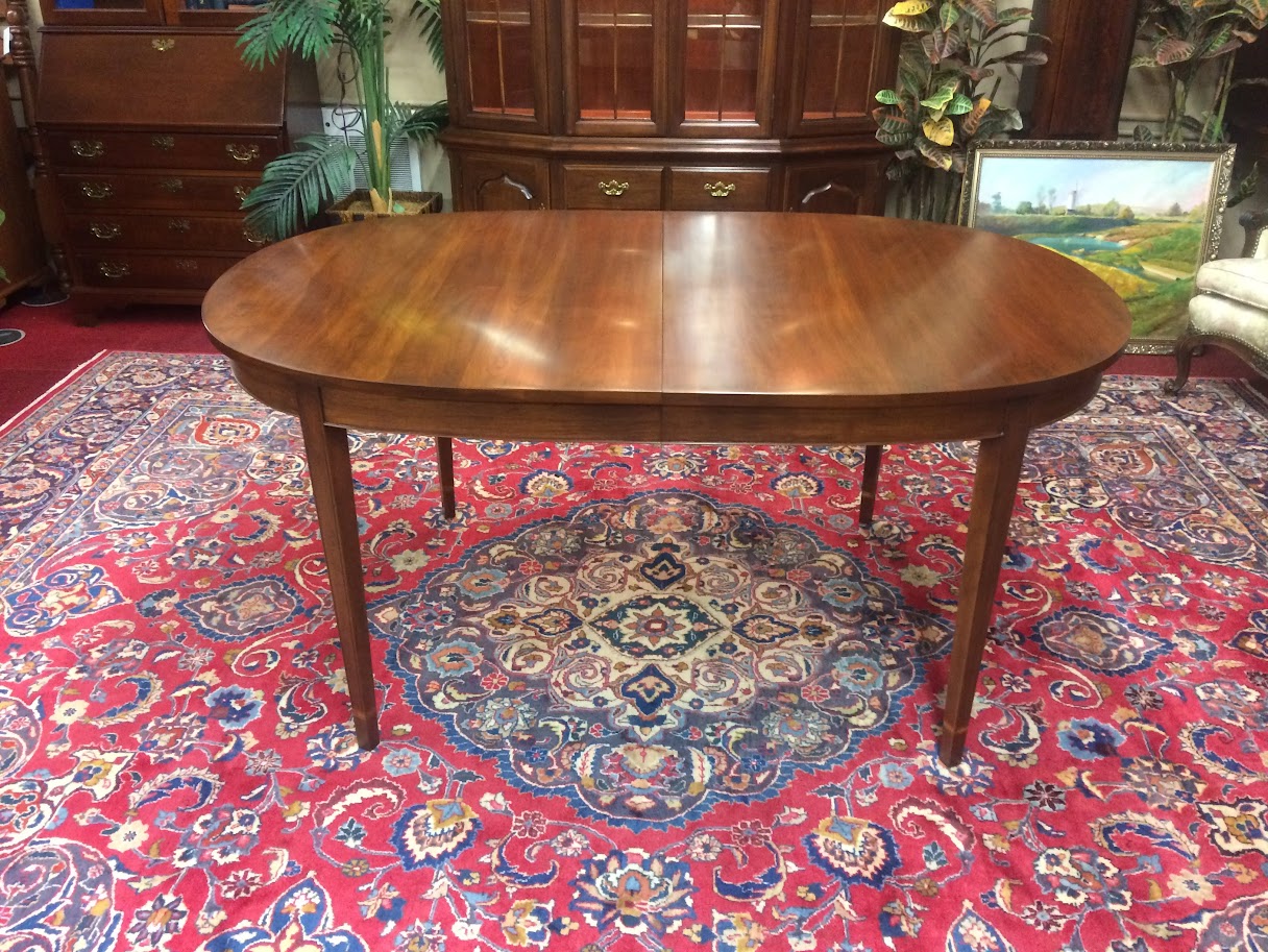 Vintage Dining Table, Cherry Wood, Three Leaves