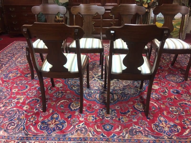 Vintage Dining Chairs, Pennsylvania House Furniture, Empire Style, Set of Six