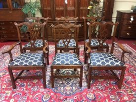 Vintage Dining Chairs, Cherry Dining Chairs, Eldred Wheeler Furniture