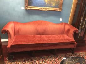 Vintage Hickory Chair Sofa, Camelback Sofa, Traditional Sofa