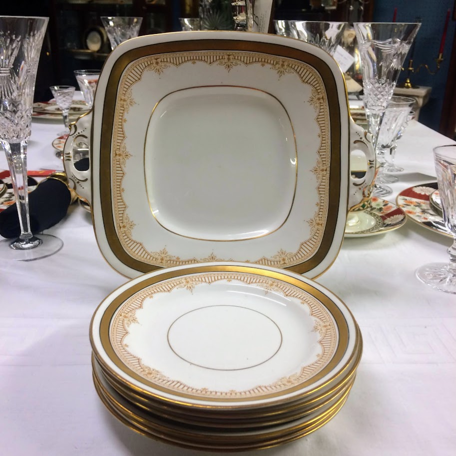 Best Price Staffordshire Dessert Set, Platter and Plate Set, Cookie Set