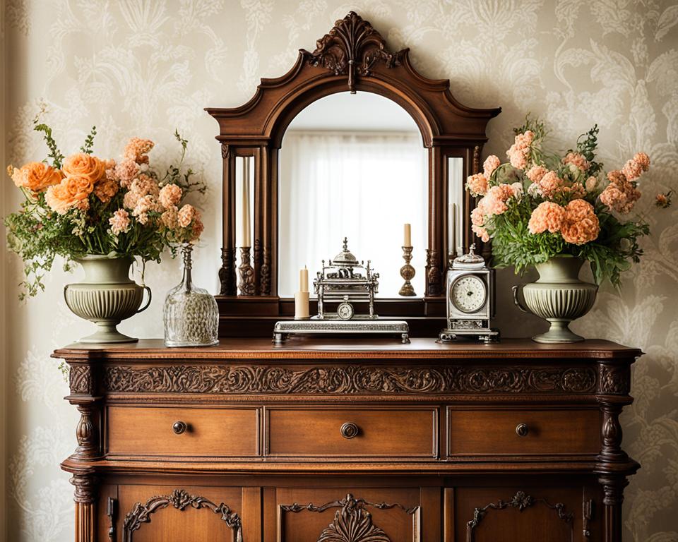 Antique Buffet Decor