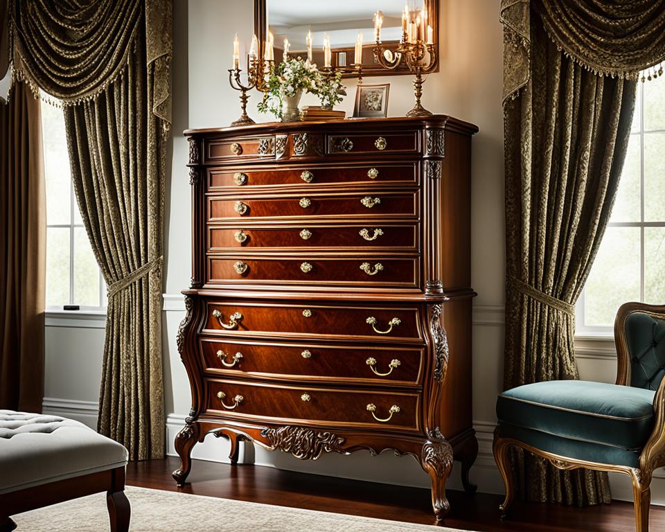 Antique Highboy Dresser