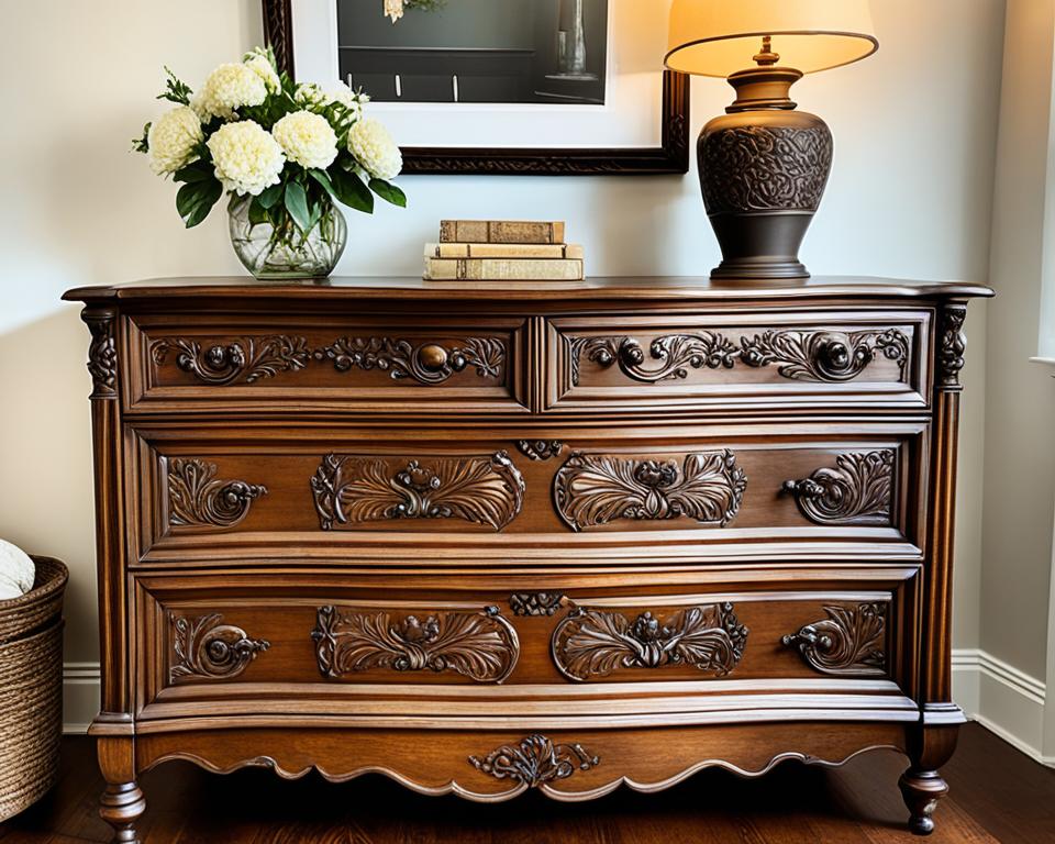 Antique Lowboy Dresser