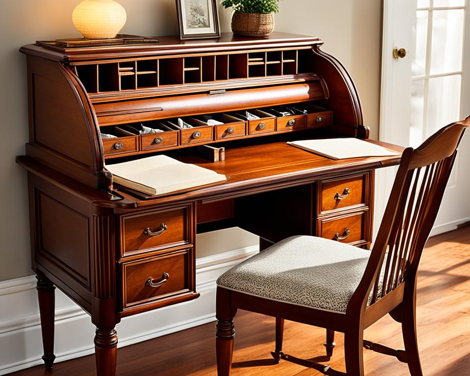 Antique Roll-top Desk