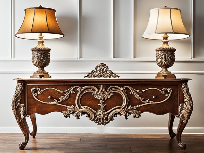 Identifying antique furniture styles