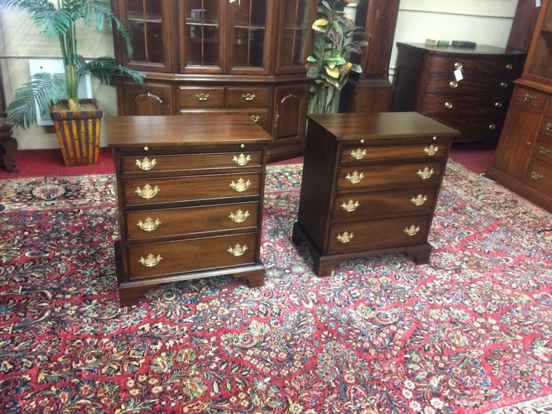 Vintage Nightstands, Mahogany Bachelor Chests, Bedside Chests