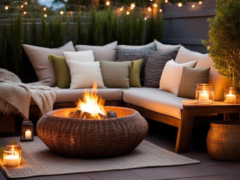 Outdoor home decorating