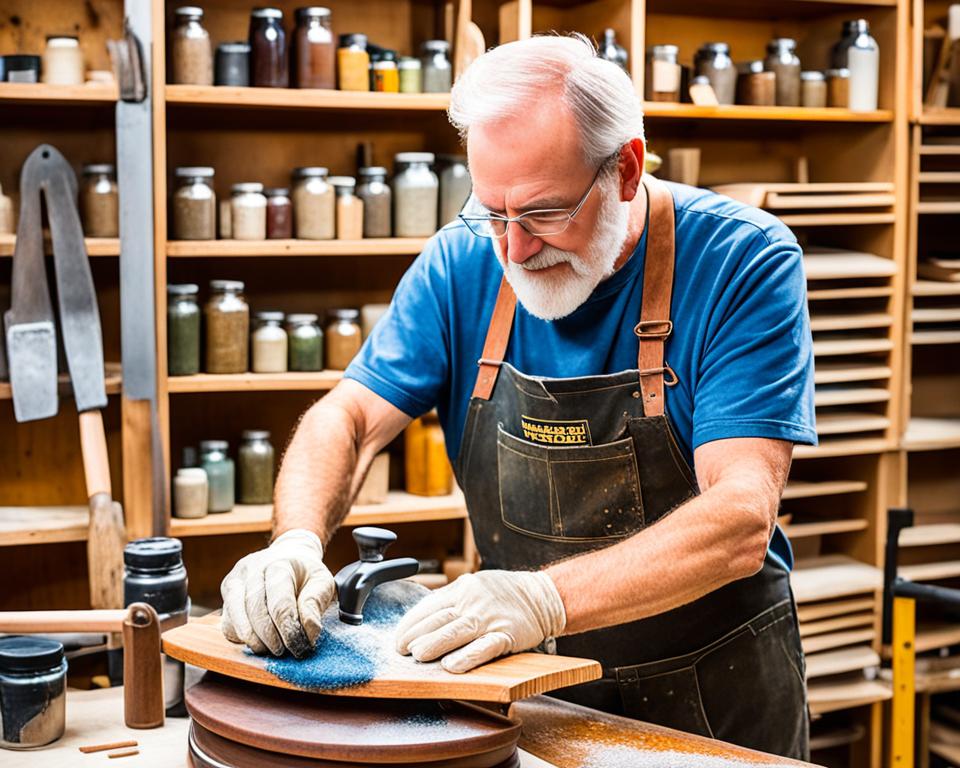 Shaker furniture restoration