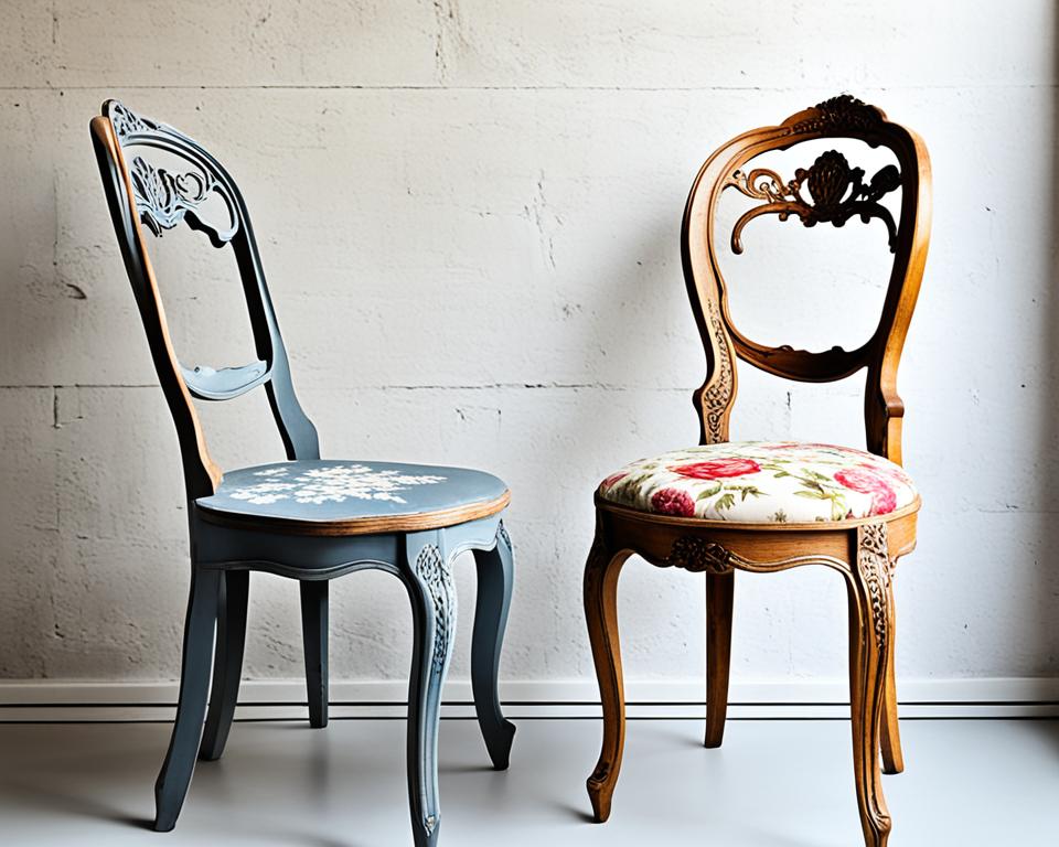 Transforming furniture with furniture transfers