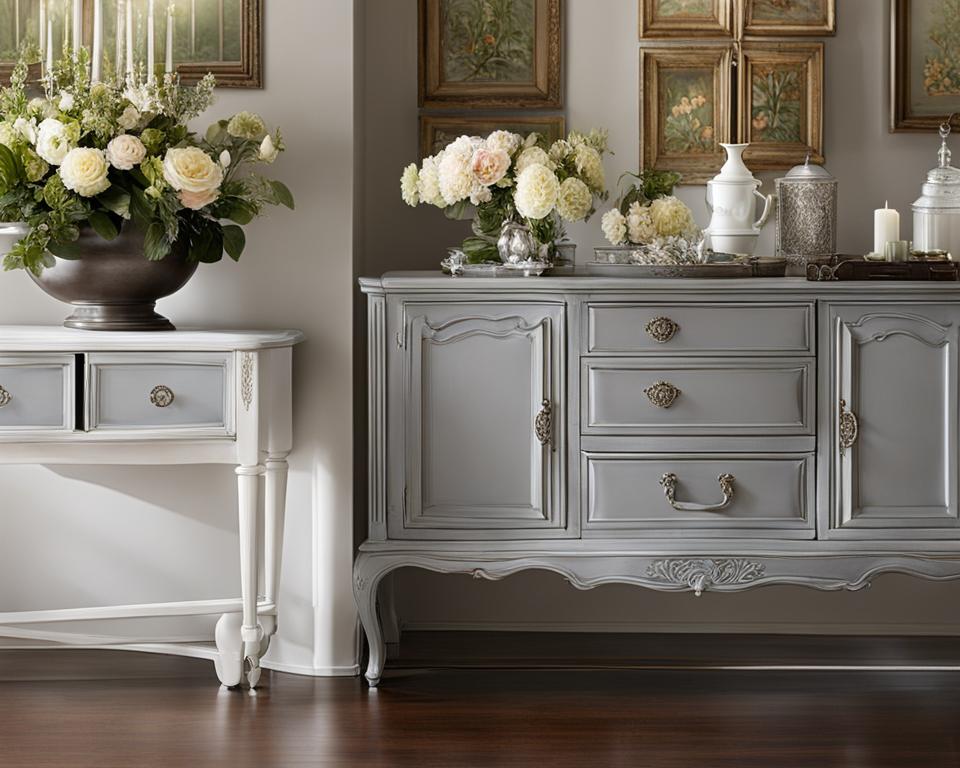 Vintage Buffet Makeover