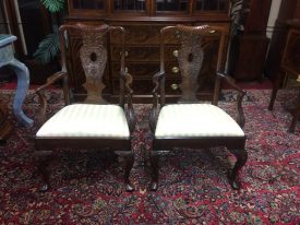 Vintage Arm Chairs, Henredon Furniture, The Pair