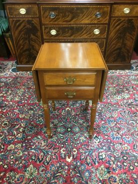 Vintage End Table, Cherry End Table, Raymond Smith Furniture