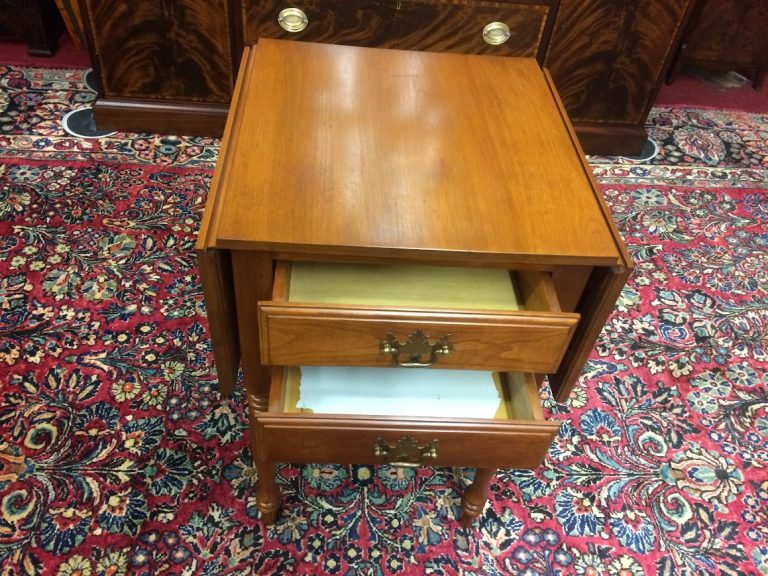 Vintage End Table, Cherry End Table, Raymond Smith Furniture - Image 3