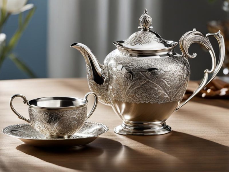 silverplate tea set