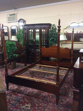 Vintage Poster Bed, Statton Furniture, Full Size Bed (Cherry Wood)