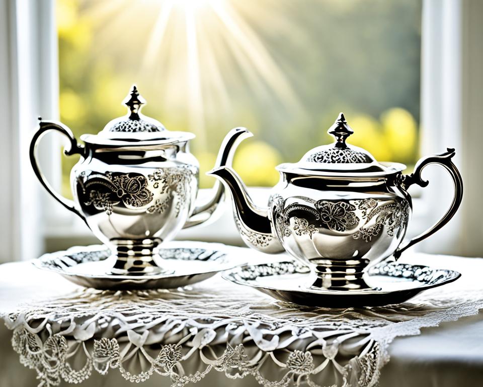 Vintage Silver Tea Set