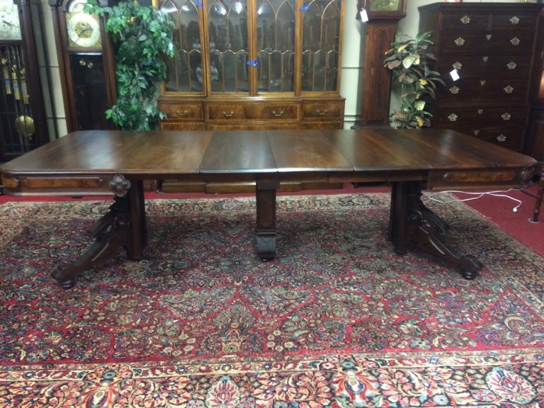 Antique Dining Table, Victorian Dining Table, Walnut Dining Table - Image 10