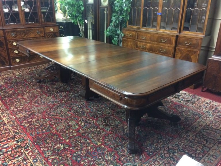 Antique Dining Table, Victorian Dining Table, Walnut Dining Table - Image 8