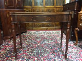 Inlaid,antique furniture, Antique Games Table, Federal,federal furniture, Mahogany, Circa 1820, Restored, early 19th century