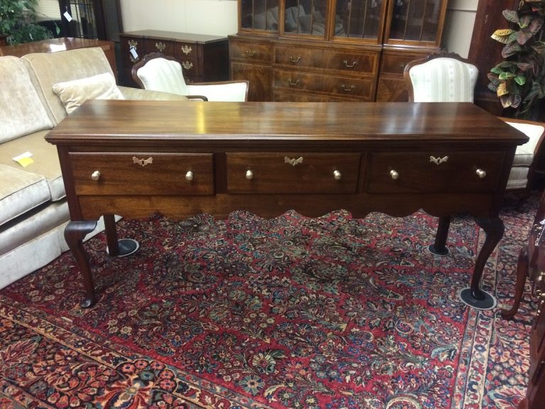Vintage Sideboard, Huntboard, Mahogany Wood Buffet, Henkel Harris Furniture - Image 8