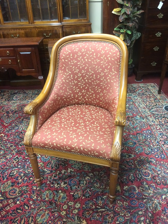 Best Price Vintage Accent Chair, Fairfield Furniture, Pale Red Chair