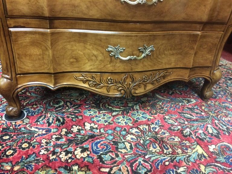 Vintage Tall Chest of Drawers, French Provincial Furniture, White Furniture Company - Image 10